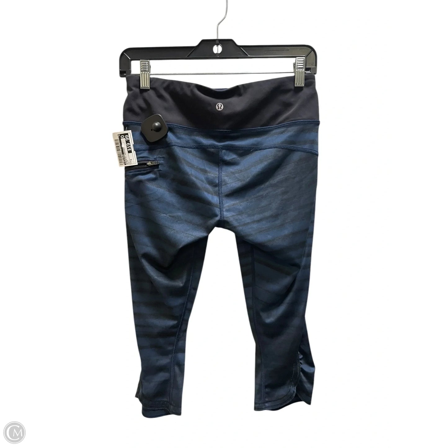 Athletic Leggings By Lululemon In Blue, Size: 6