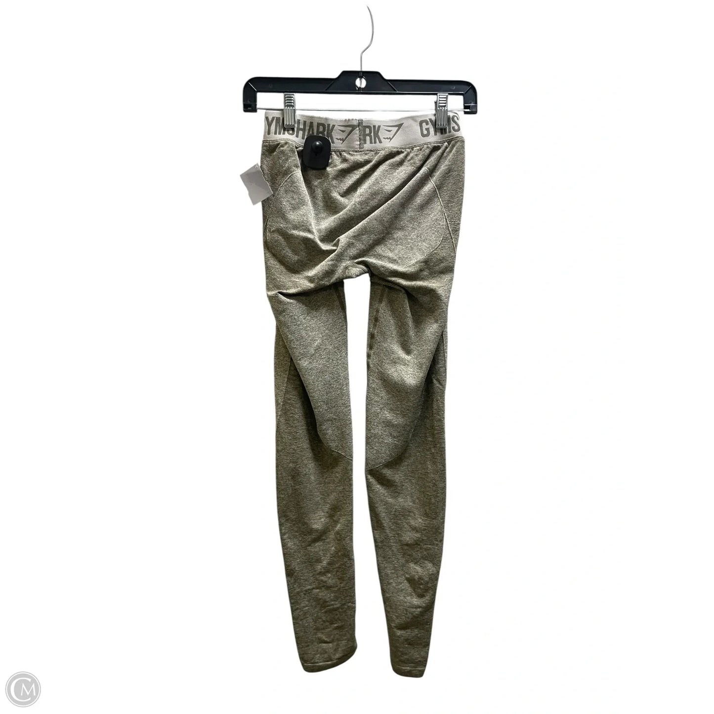 Athletic Leggings By Gym Shark In Green, Size: S