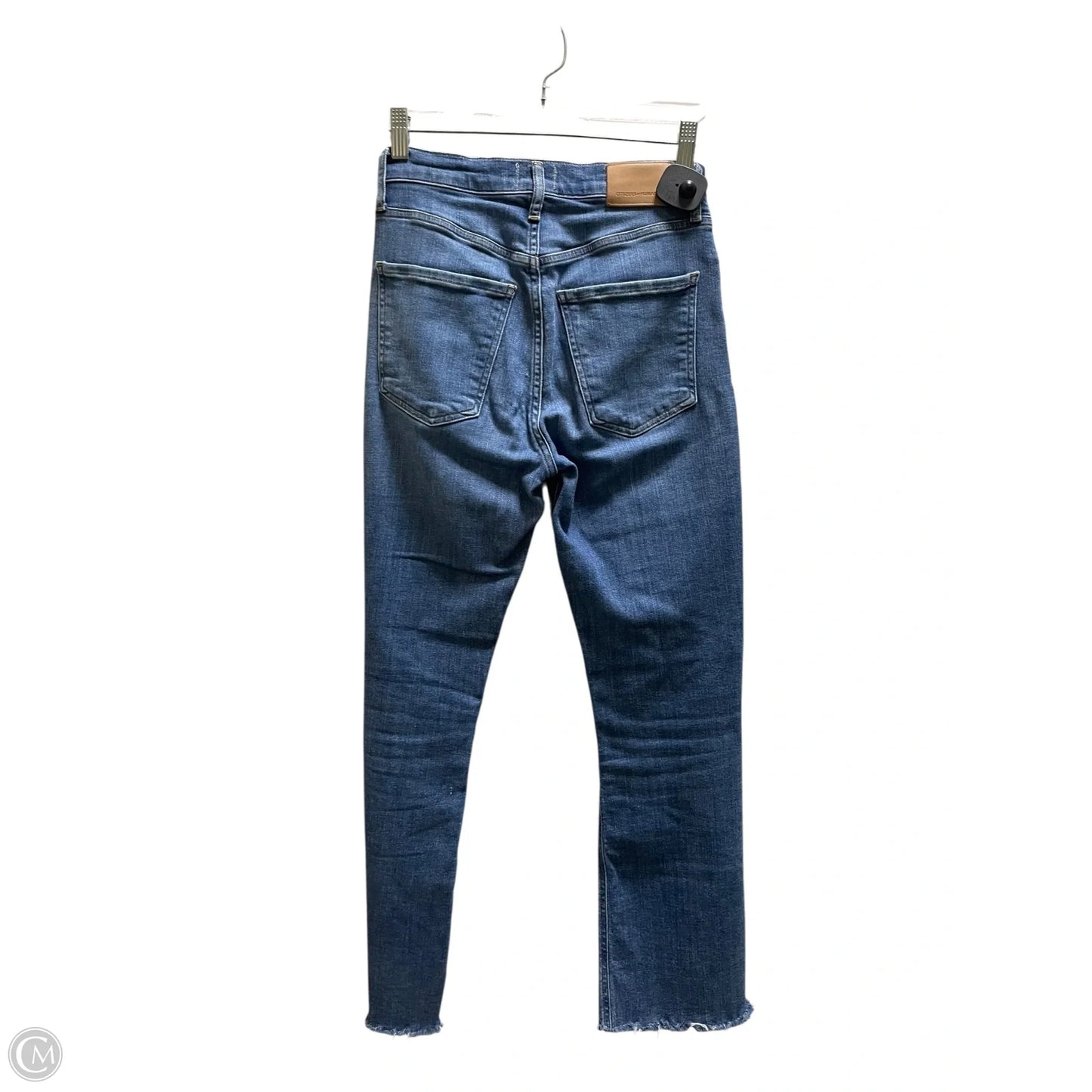 Jeans Straight By Citizens Of Humanity In Blue Denim, Size: 0