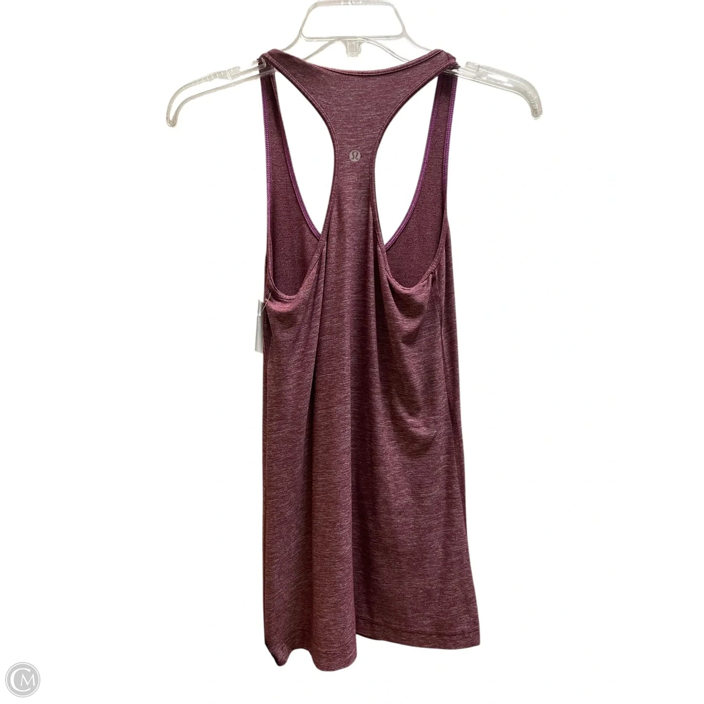 Athletic Tank Top By Lululemon In Maroon, Size: S