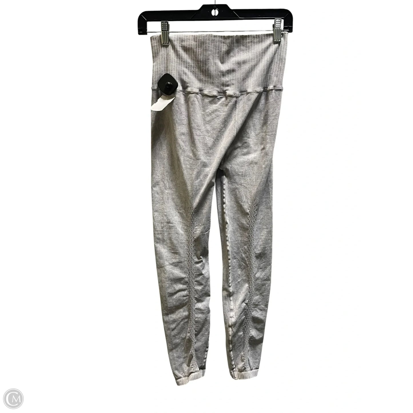 Athletic Leggings By Free People In Grey, Size: M