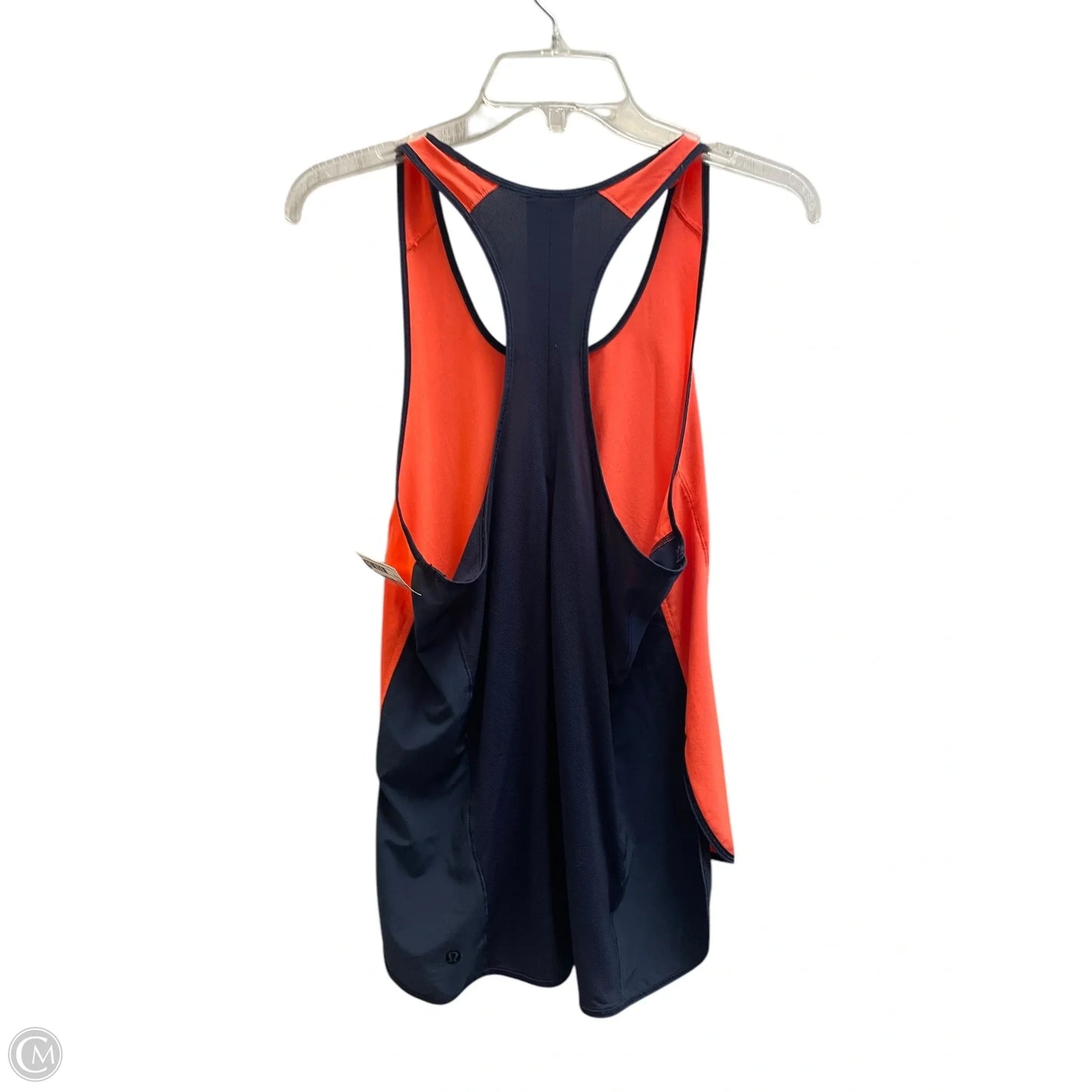 Athletic Tank Top By Lululemon In Orange, Size: M