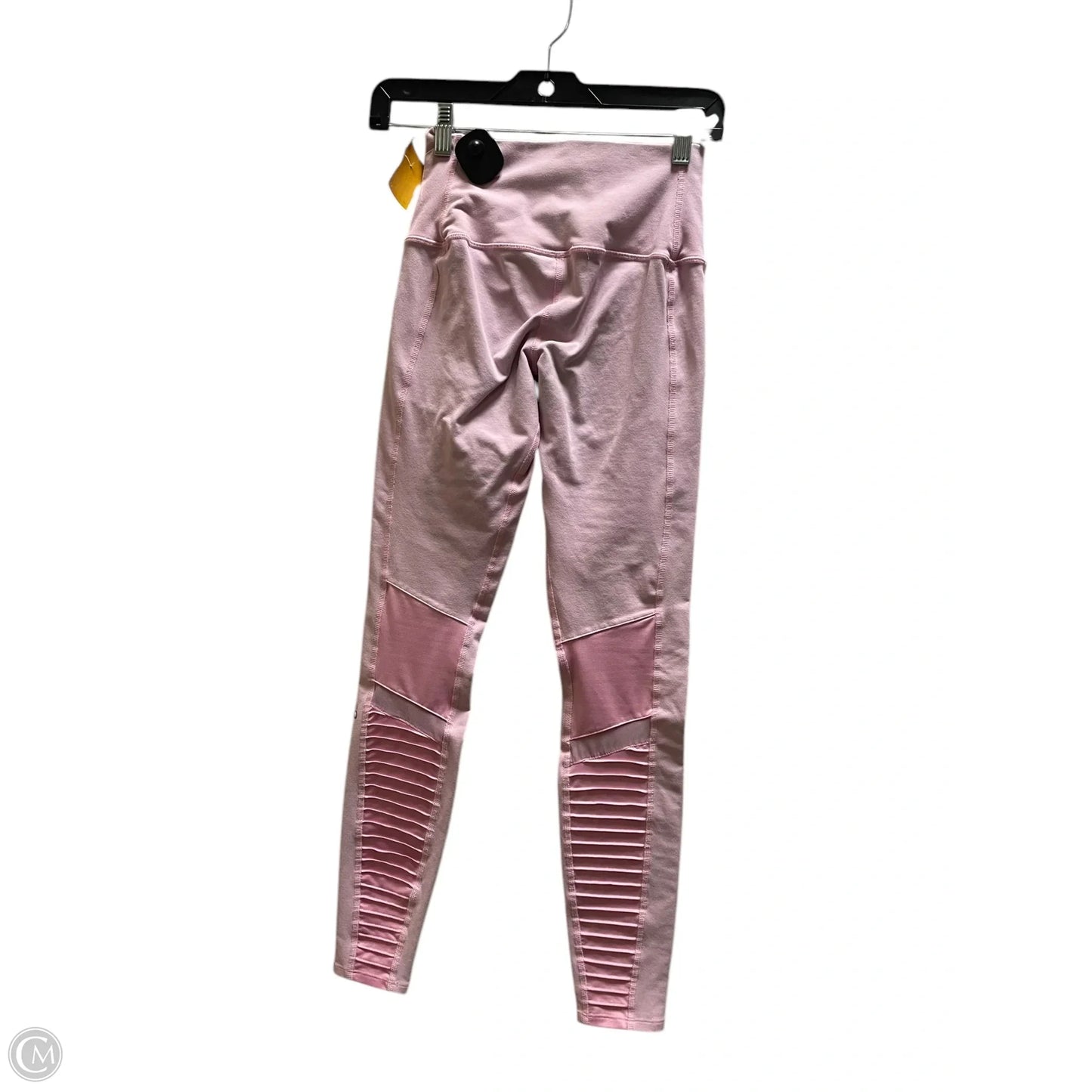 Athletic Leggings By Alo In Pink, Size: Xs