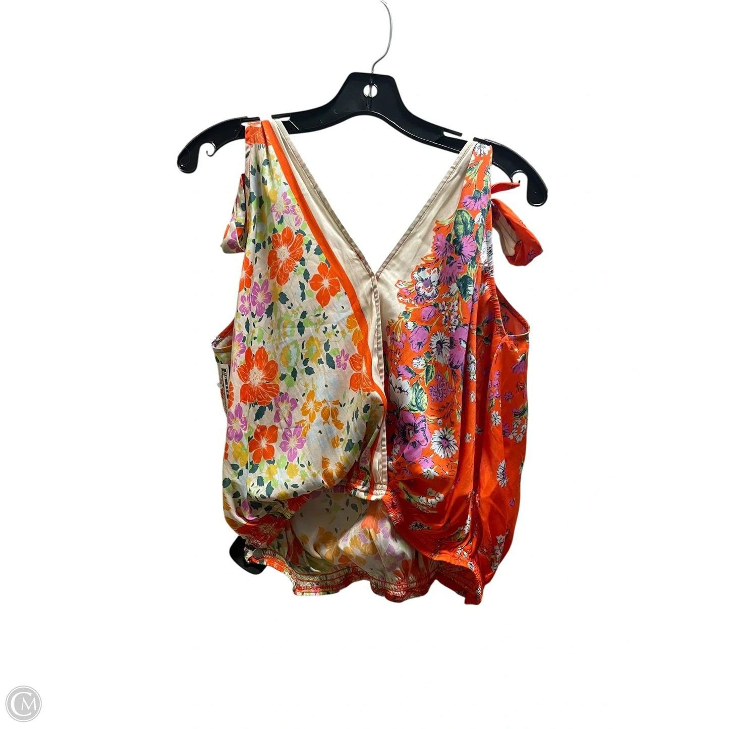 Top Sleeveless By Free People In Orange, Size: M