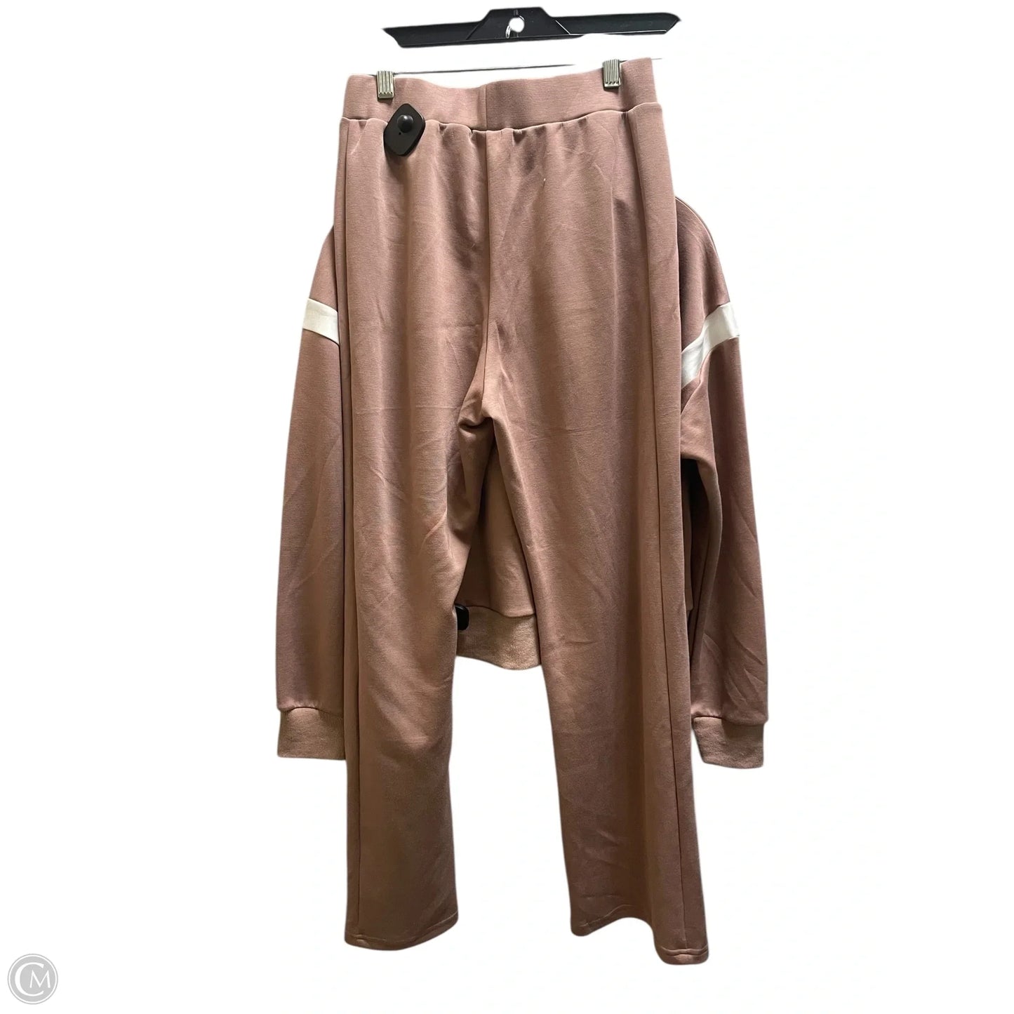 Athletic Pants 2pc By Clothes Mentor In Brown, Size: S
