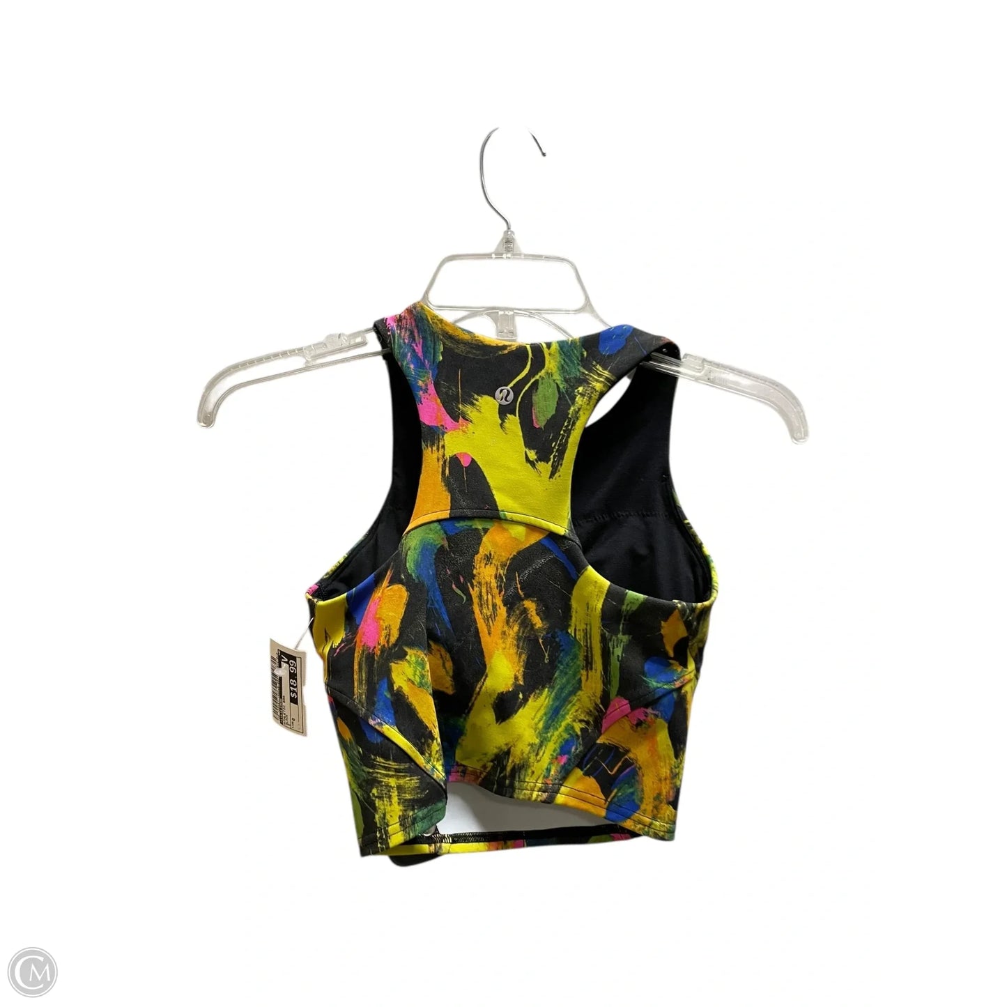 Athletic Bra By Lululemon In Black, Size: 0