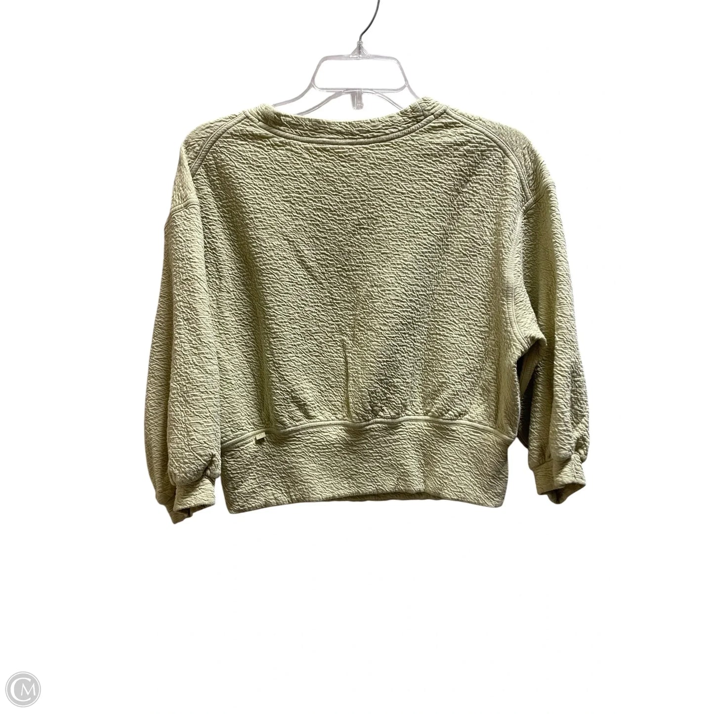 Top Short Sleeve By Lululemon In Green, Size: 4