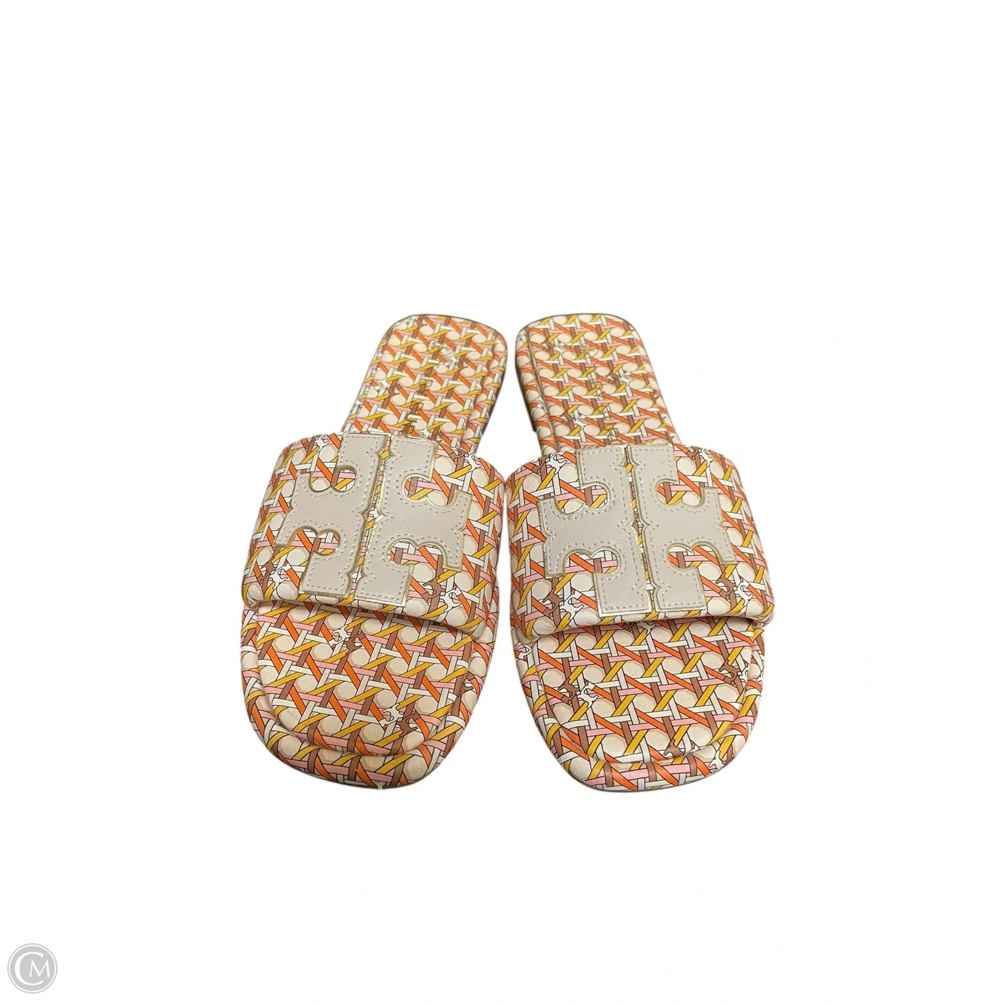Sandals Designer By Tory Burch In Yellow, Size: 9.5