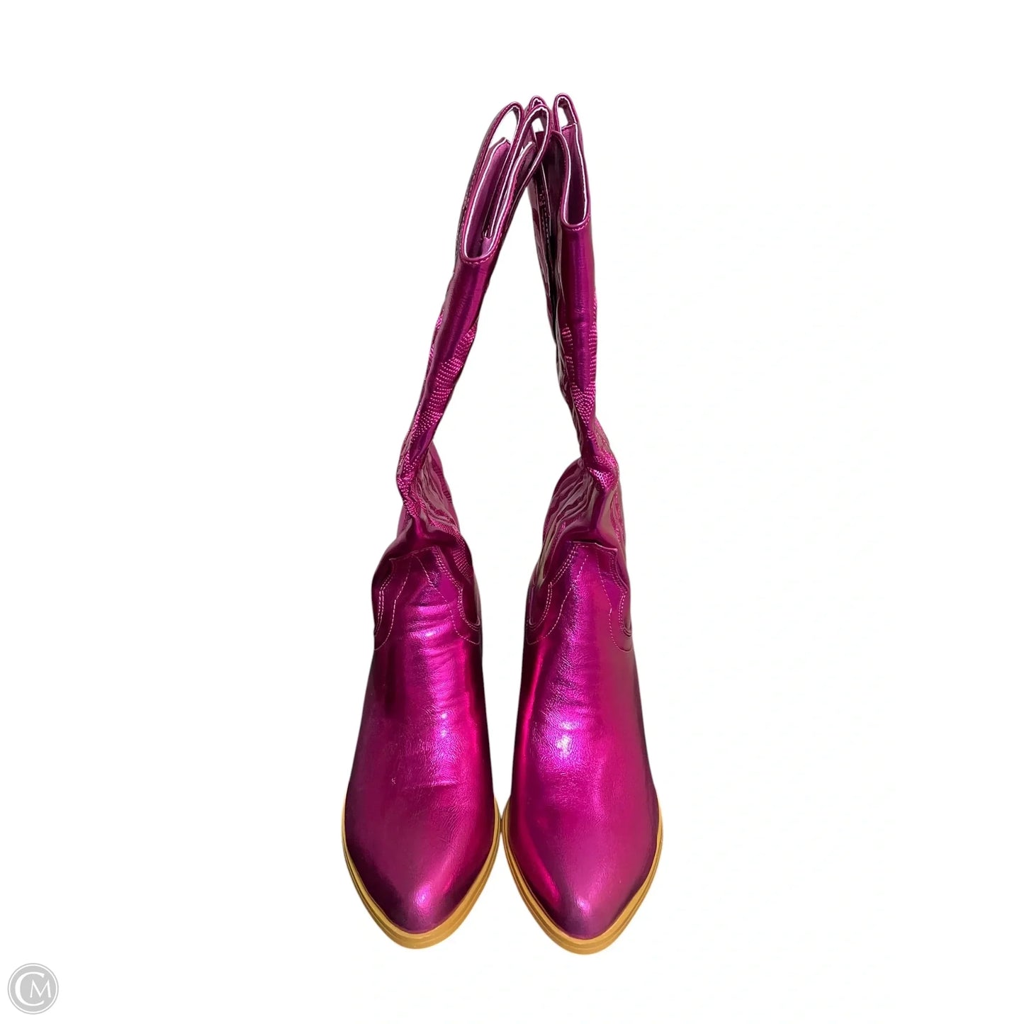 Boots Western By Clothes Mentor In Pink, Size: 9