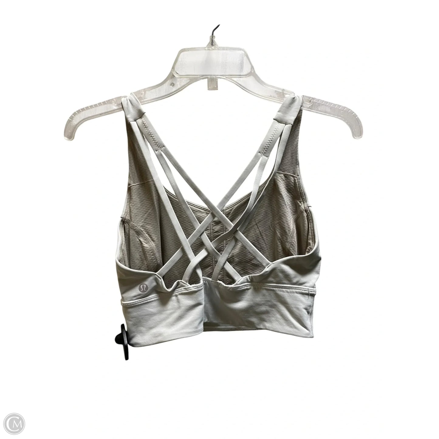 Athletic Bra By Lululemon In White, Size: 6