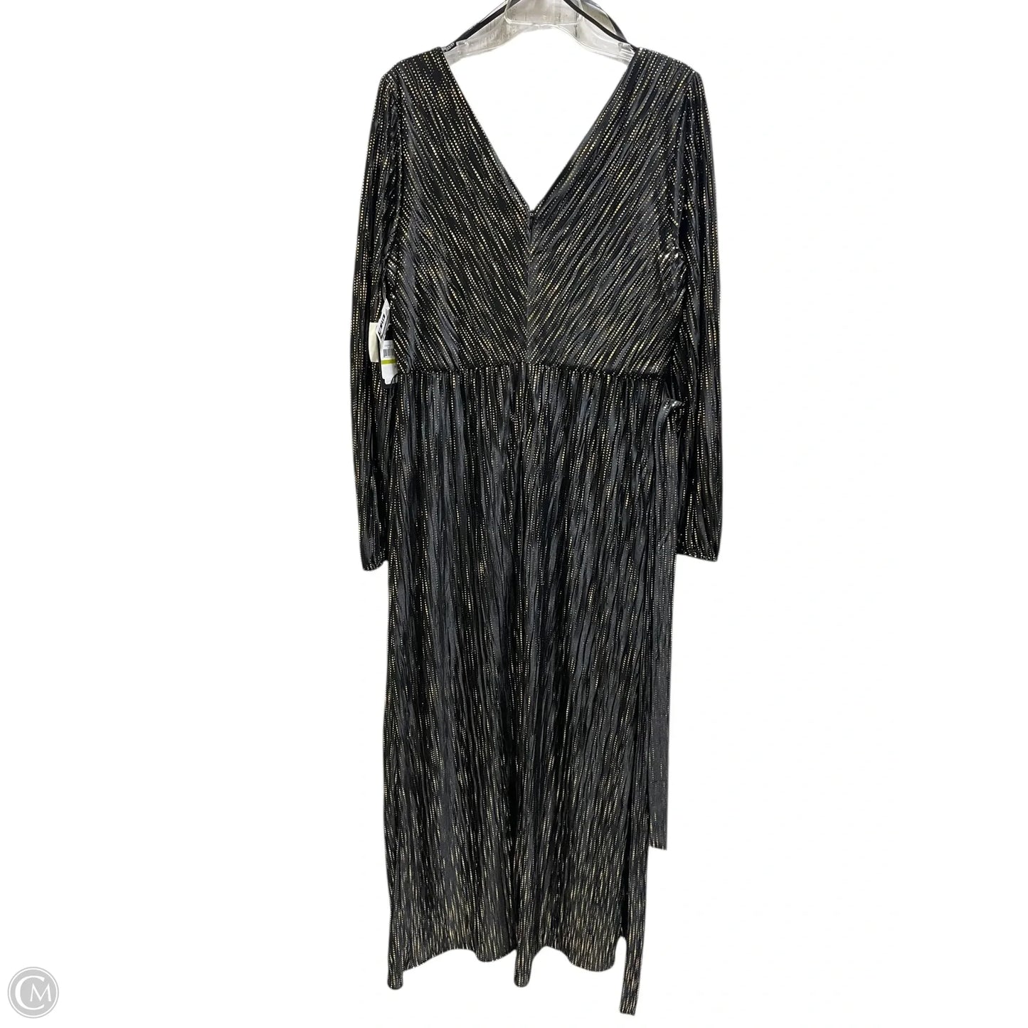 Dress Party Midi By Guess In Black, Size: Xl