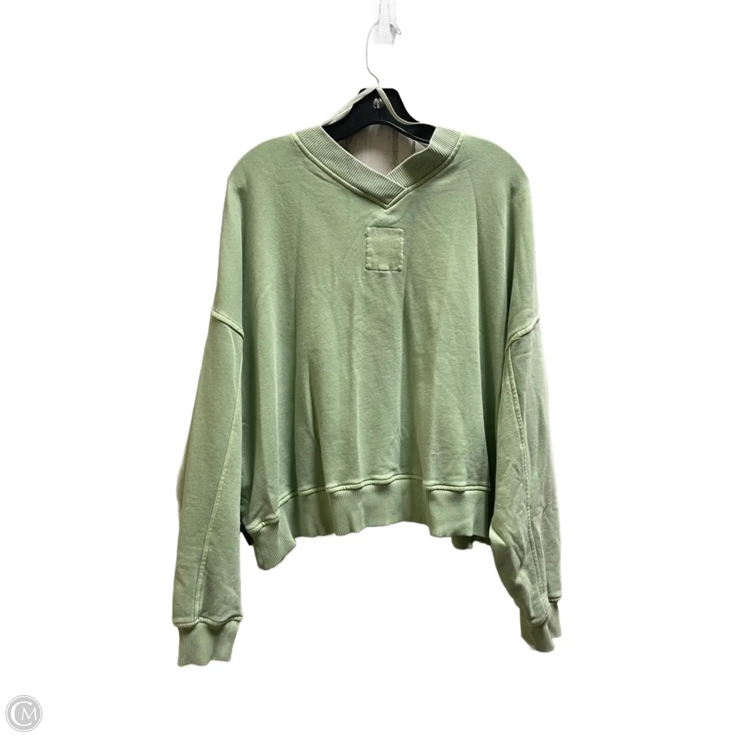 Sweatshirt Crewneck By Aerie In Green, Size: L