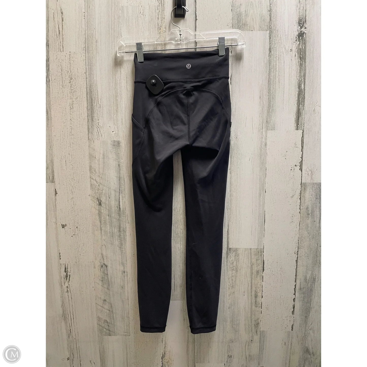 Athletic Leggings By Lululemon In Black, Size: 0