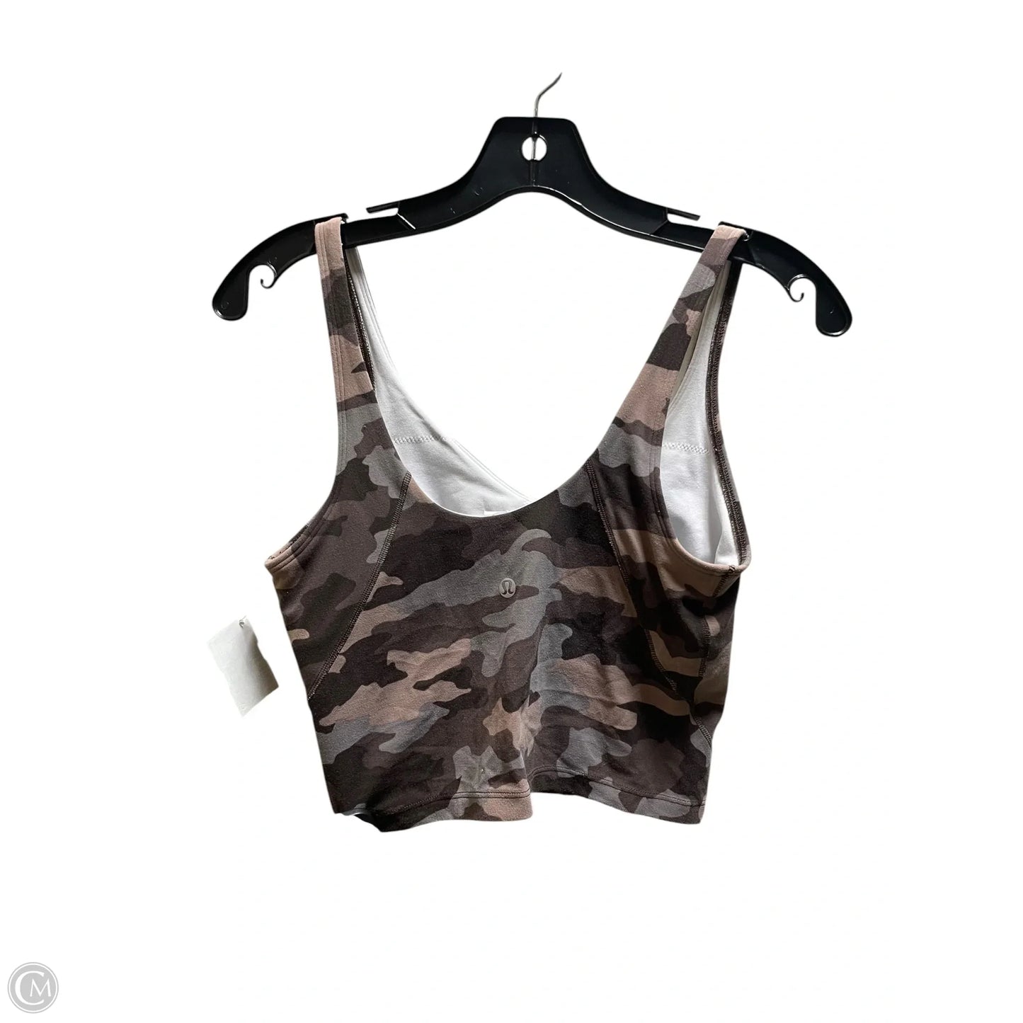 Athletic Tank Top By Lululemon In Camouflage Print, Size: 2