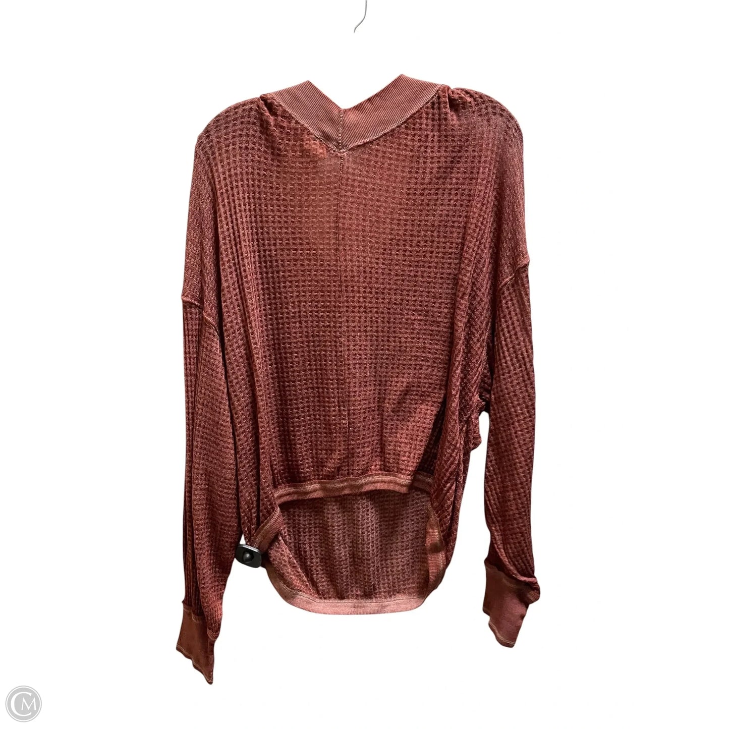 Top Long Sleeve By We The Free In Red, Size: M