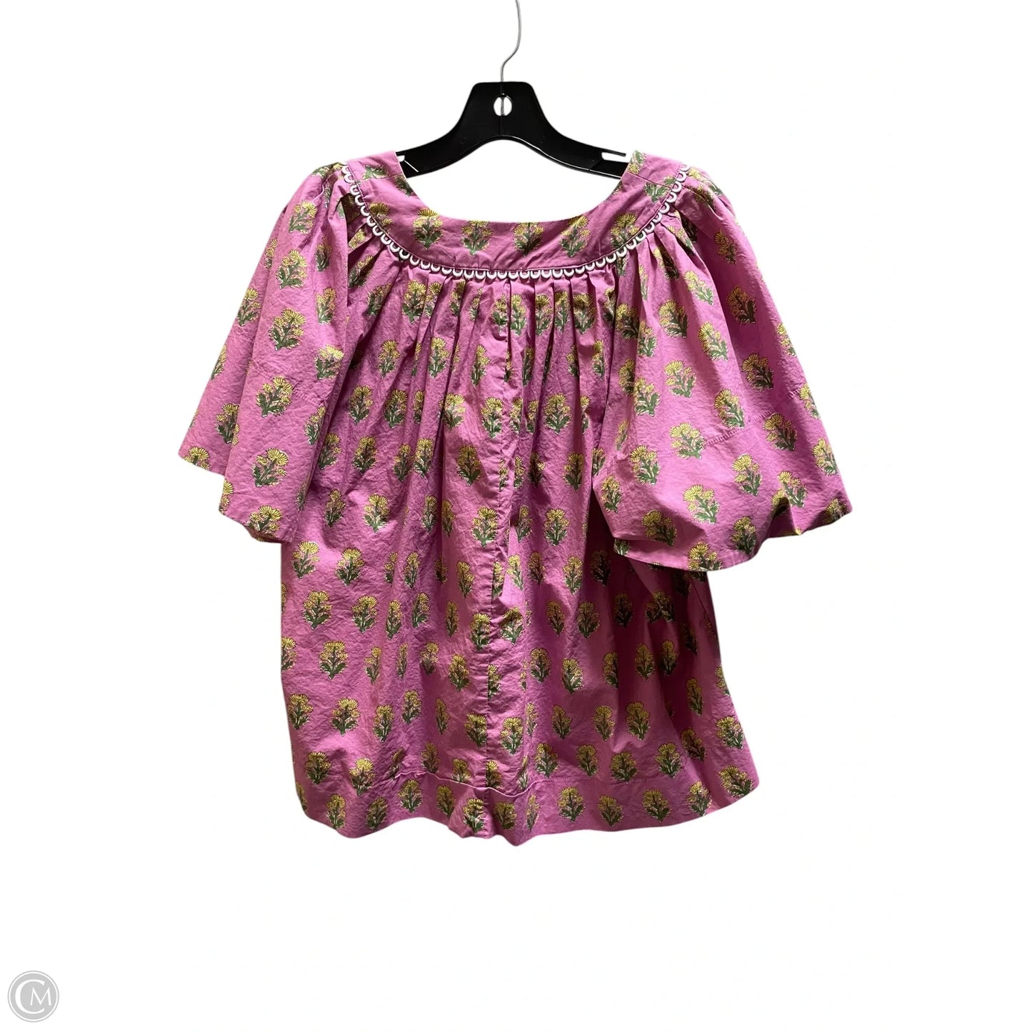 Top Short Sleeve By Clothes Mentor In Pink, Size: L