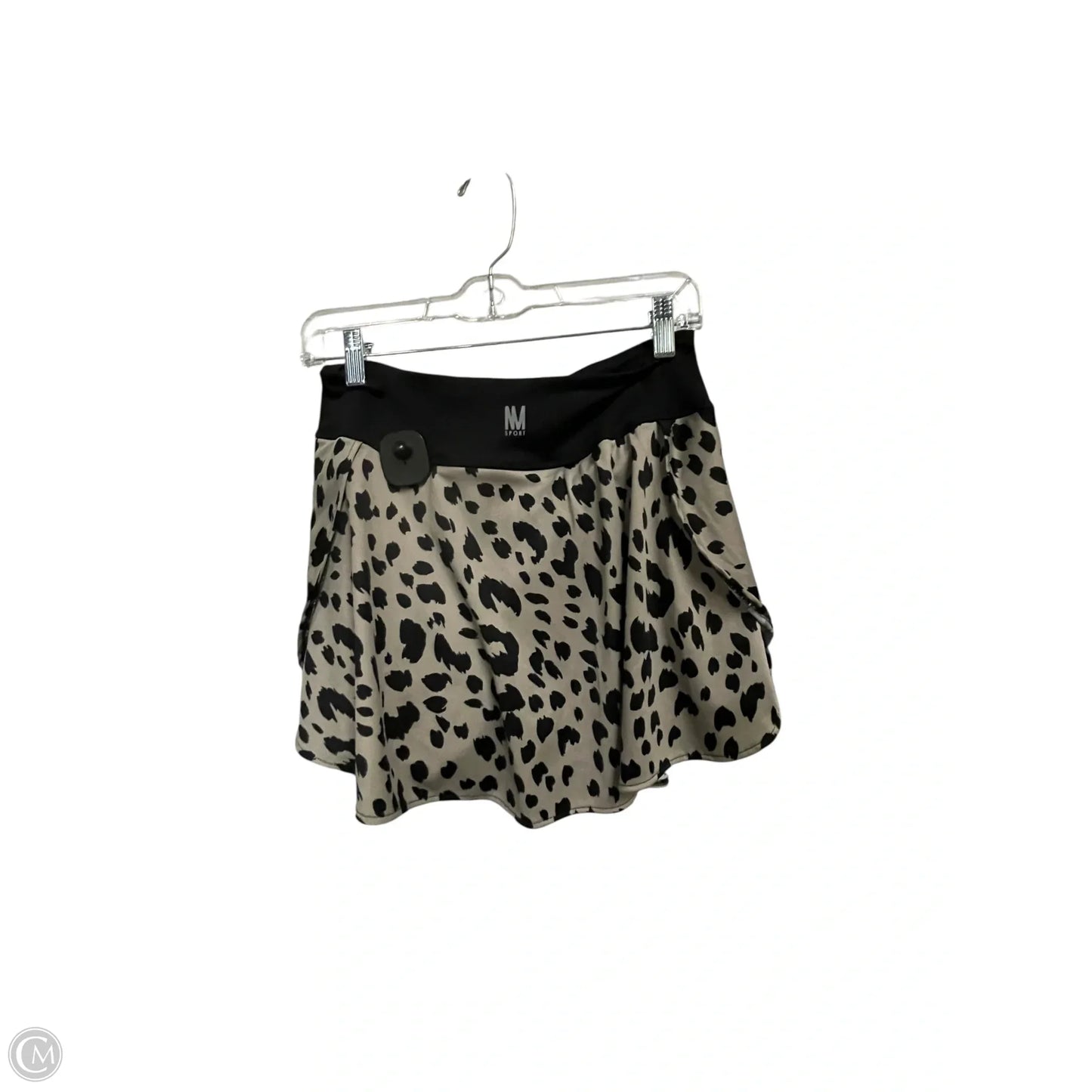 Athletic Skirt By Nicole Miller In Tan, Size: L