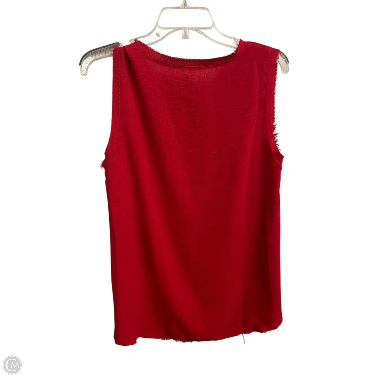 Top Sleeveless Basic By Jodifl In Red, Size: S
