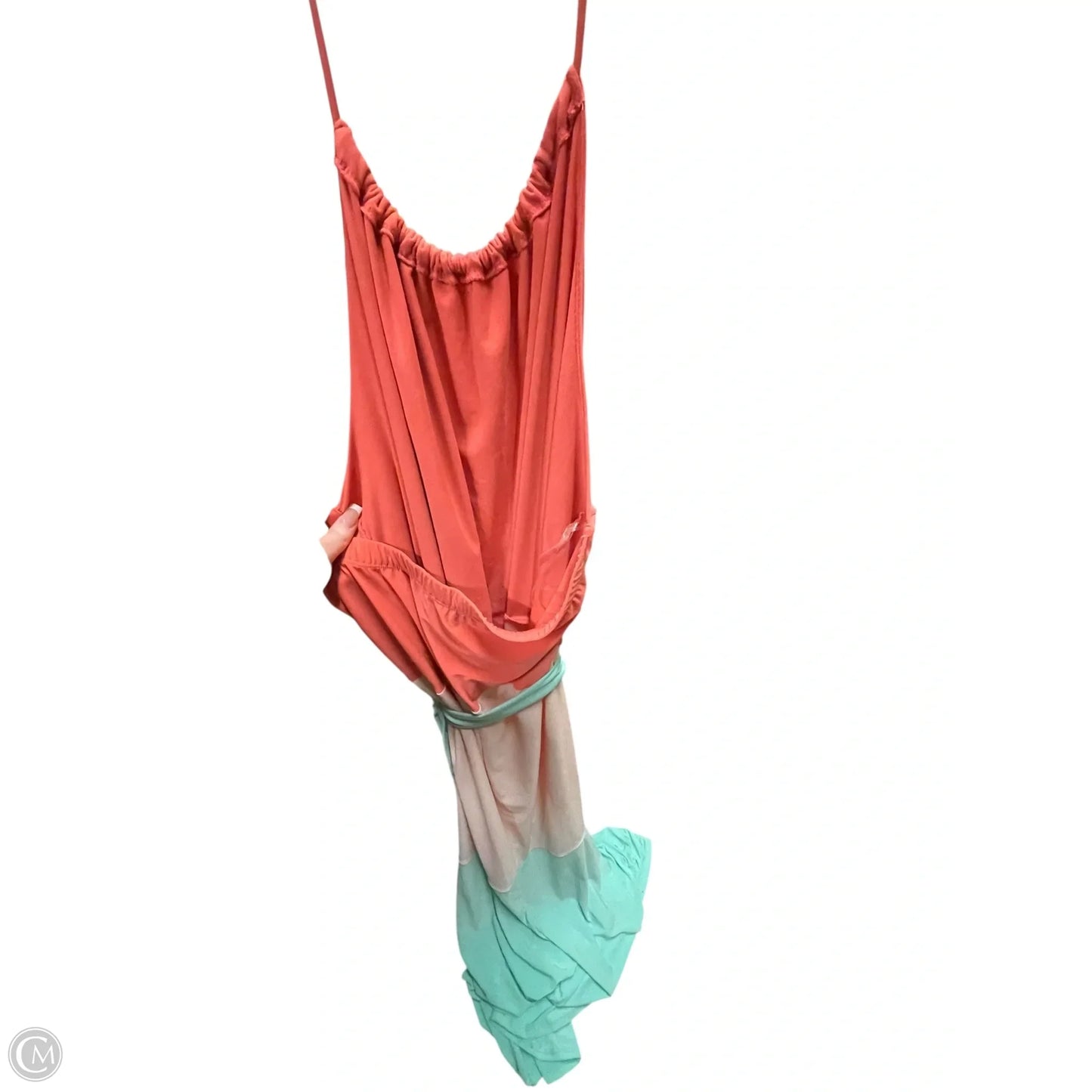 Dress Casual Maxi By Ashley Stewart In Coral, Size: 2x