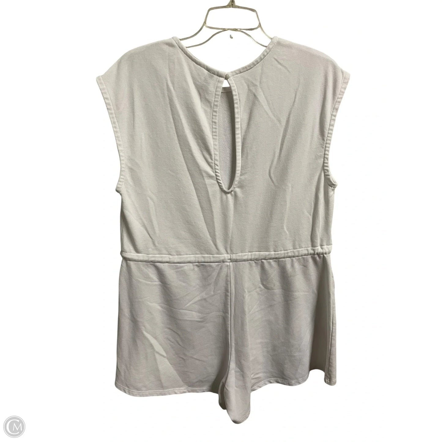 Romper By Divided In White, Size: M