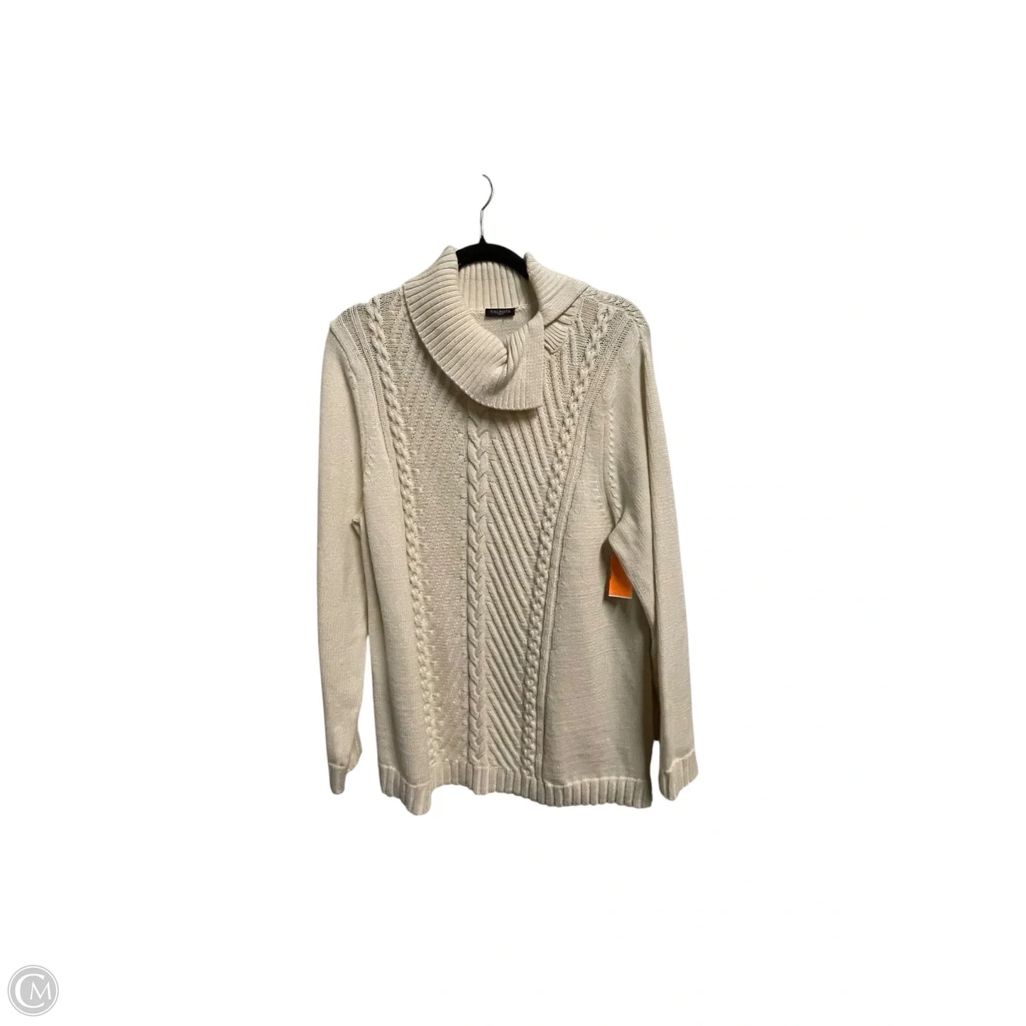 Sweater By Talbots In Cream, Size: S