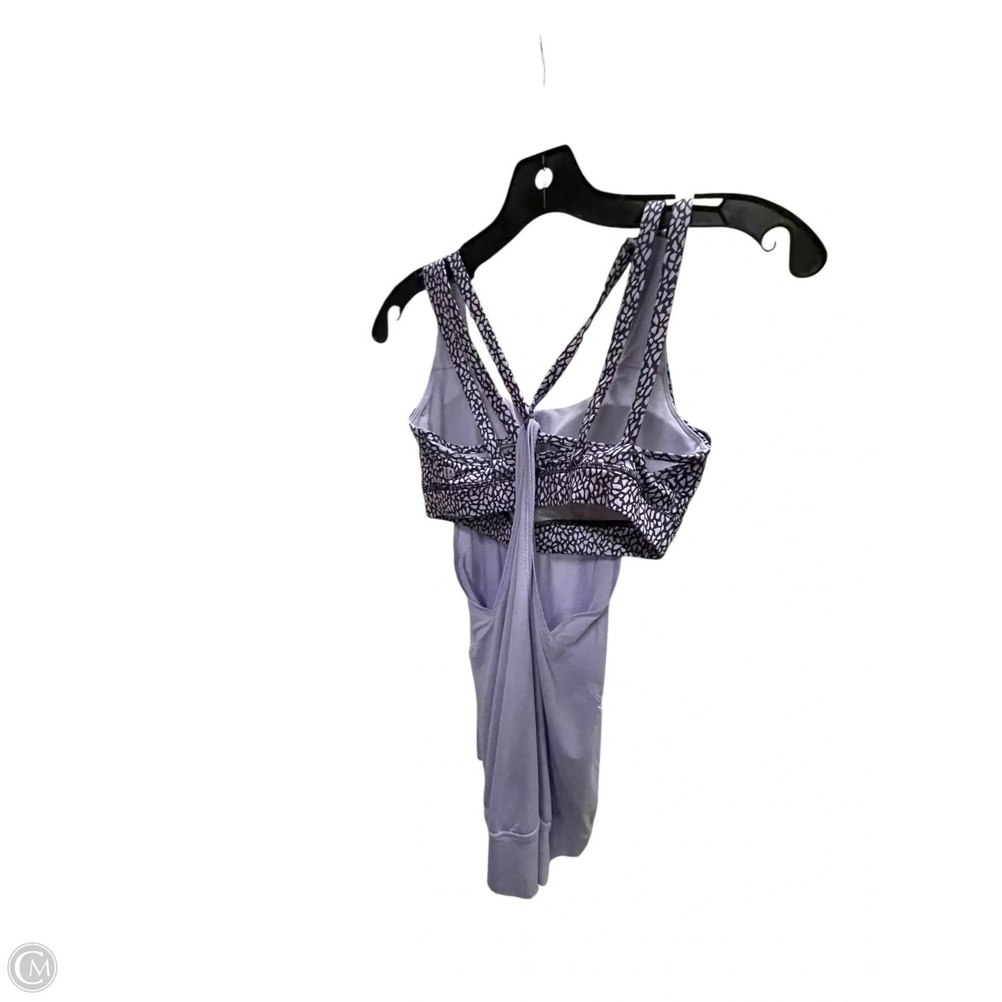 Athletic Tank Top By Lululemon In Purple & Tan, Size: 6