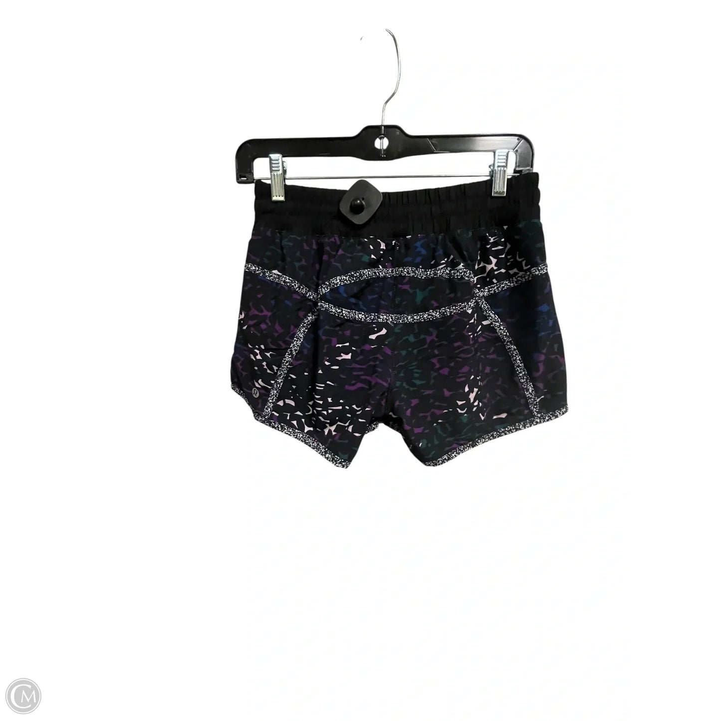 Athletic Shorts By Lululemon In Multi-colored, Size: 4