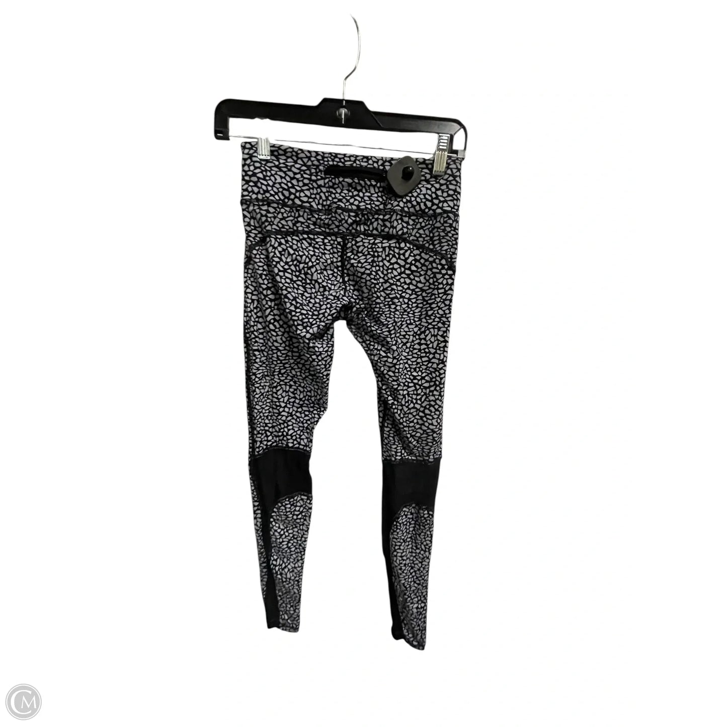 Athletic Leggings By Lululemon In Geometric Pattern, Size: 4
