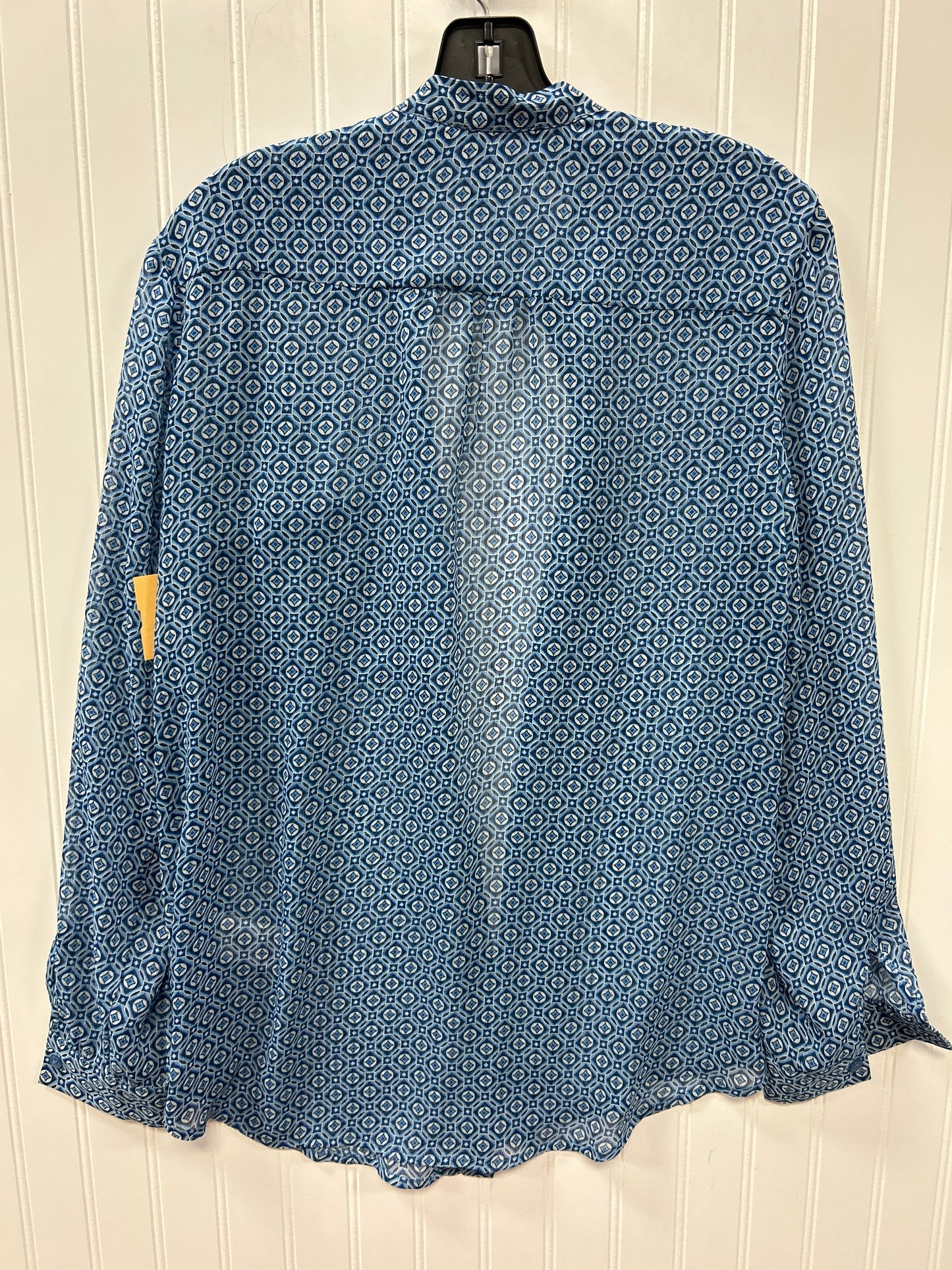 Blouse Ls By Kut In Blue, Size:M