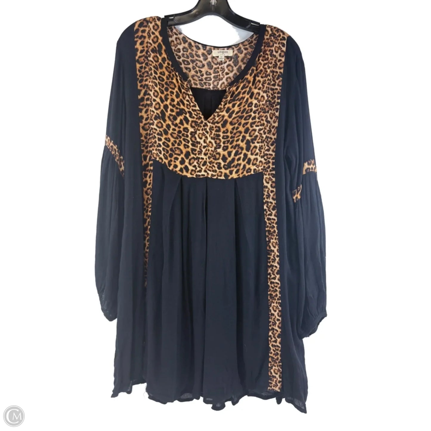 Top Long Sleeve By Umgee In Animal Print, Size: M