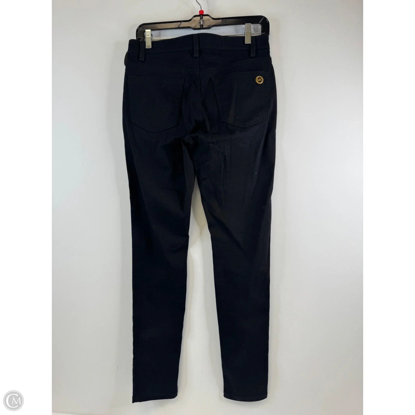 Jeans Designer By Michael Kors In Black Denim, Size: 4