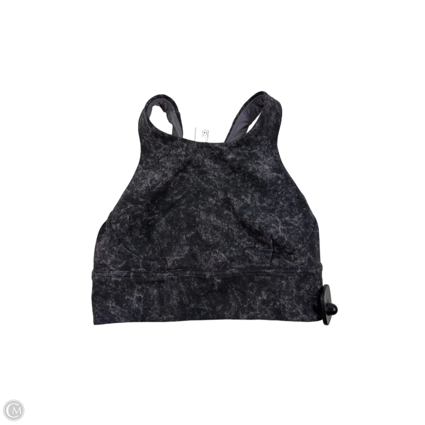 Athletic Bra By Lululemon In Grey & Purple, Size: S