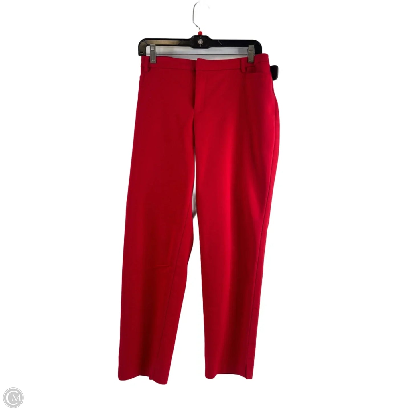 Pants Cropped By Roz And Ali In Red, Size: 16