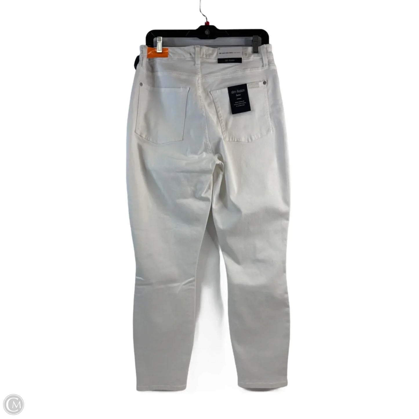 Jeans Skinny By 7 For All Mankind In White, Size: 8