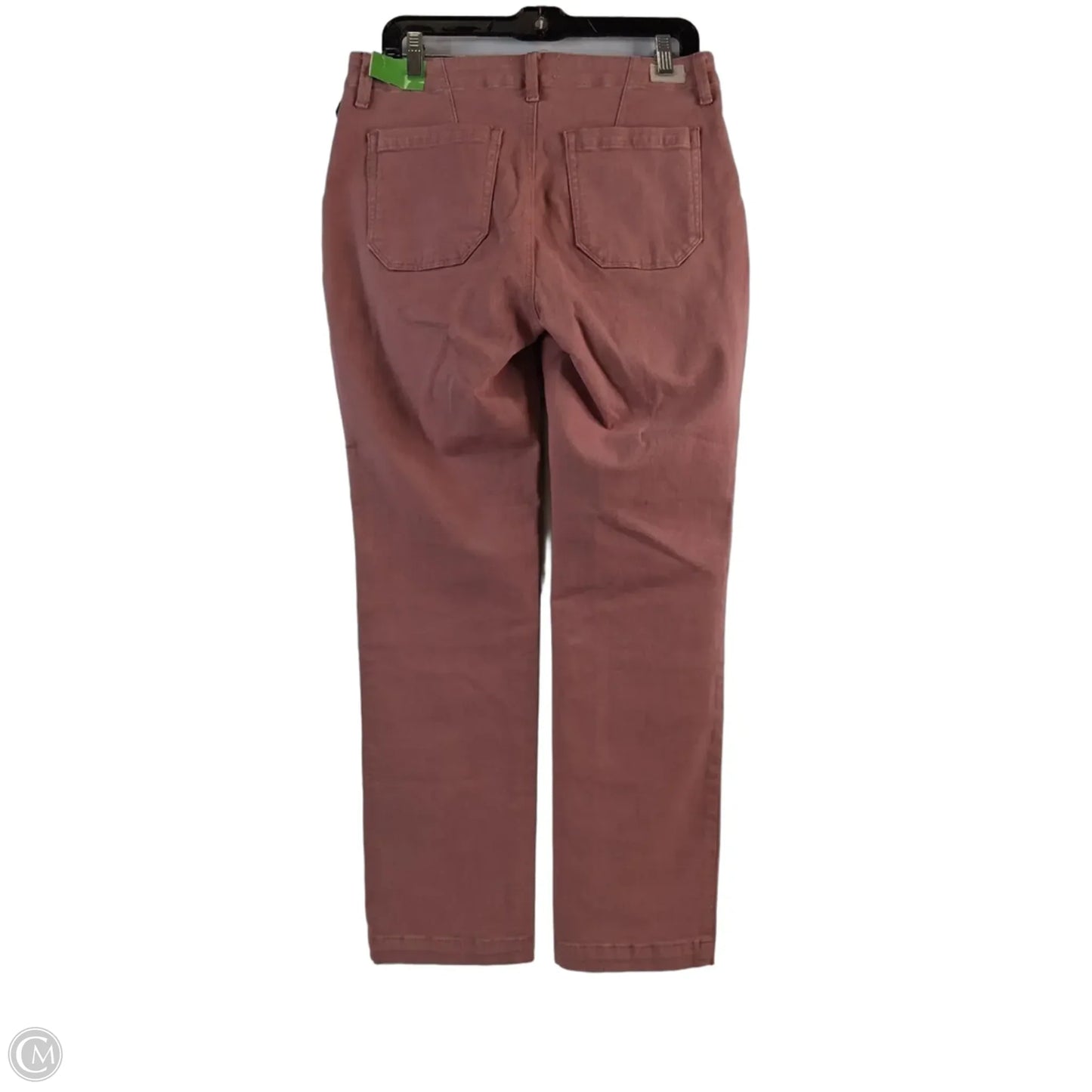 Jeans Straight By Paige In Mauve, Size: 0