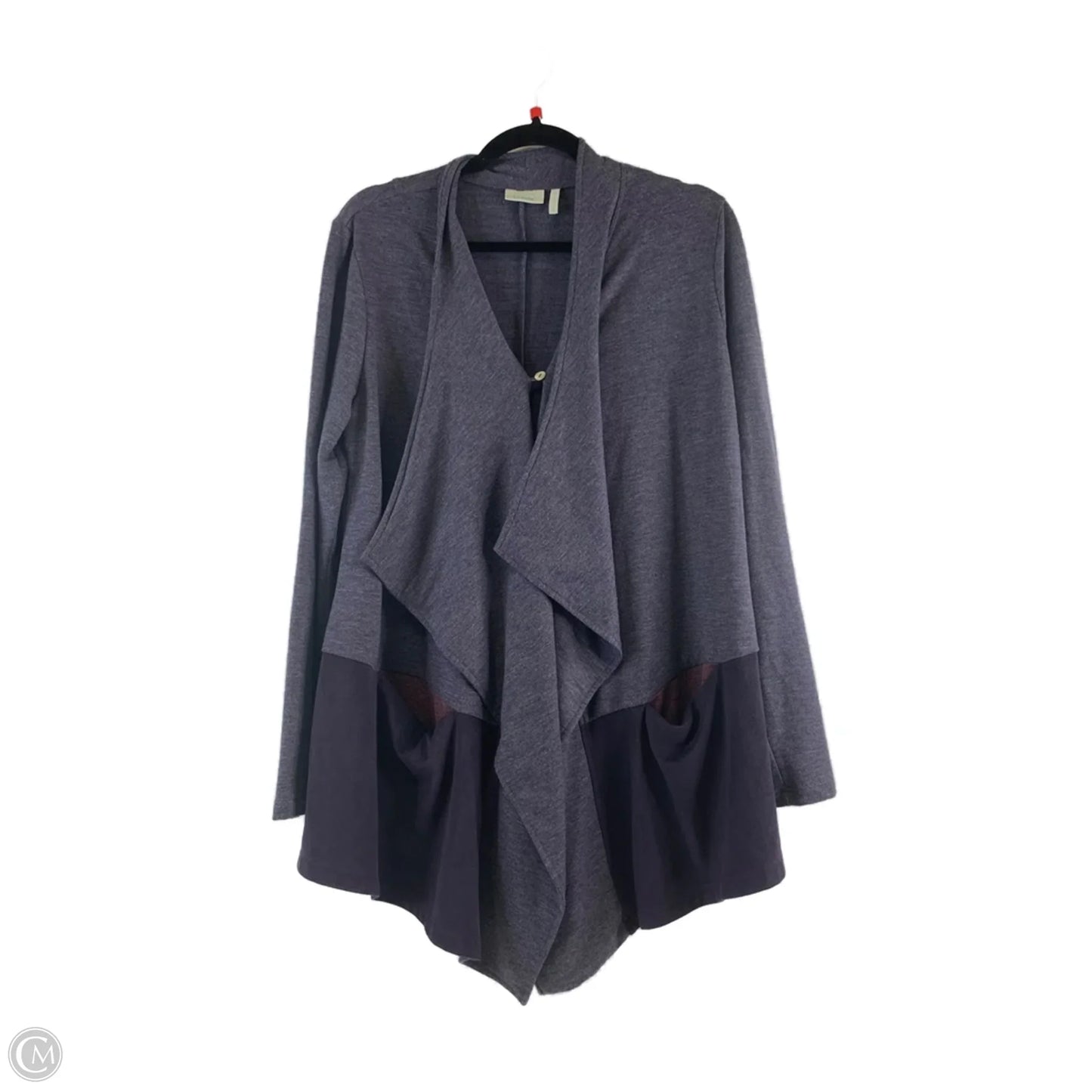 Cardigan By Logo In Purple, Size: M