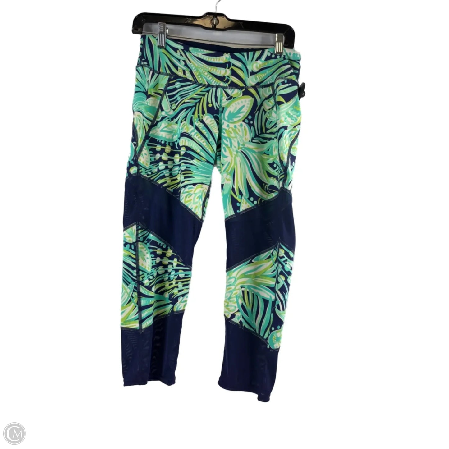 Pants Designer By Lilly Pulitzer In Blue & Green, Size: M
