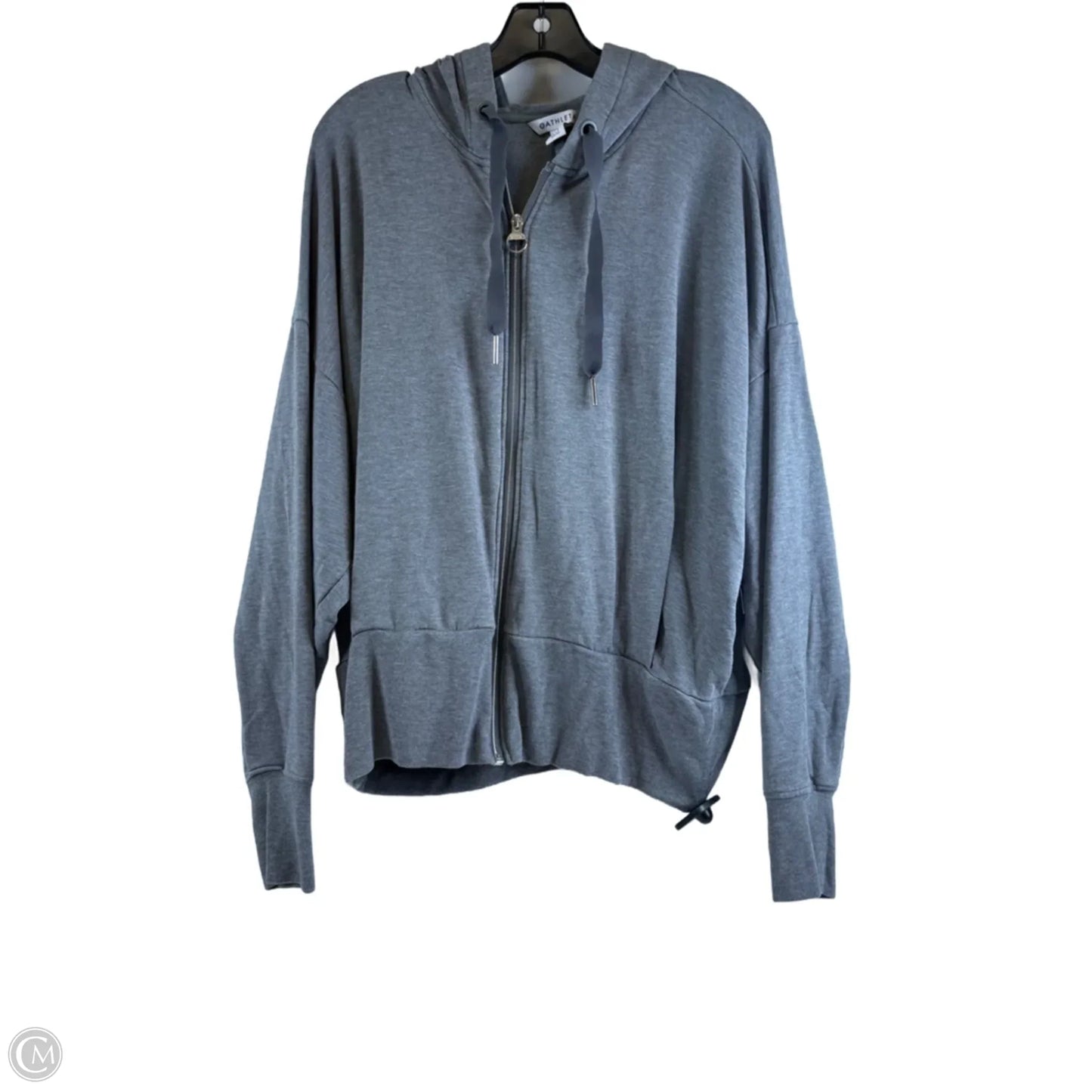 Athletic Jacket By Athleta In Grey, Size: Xl