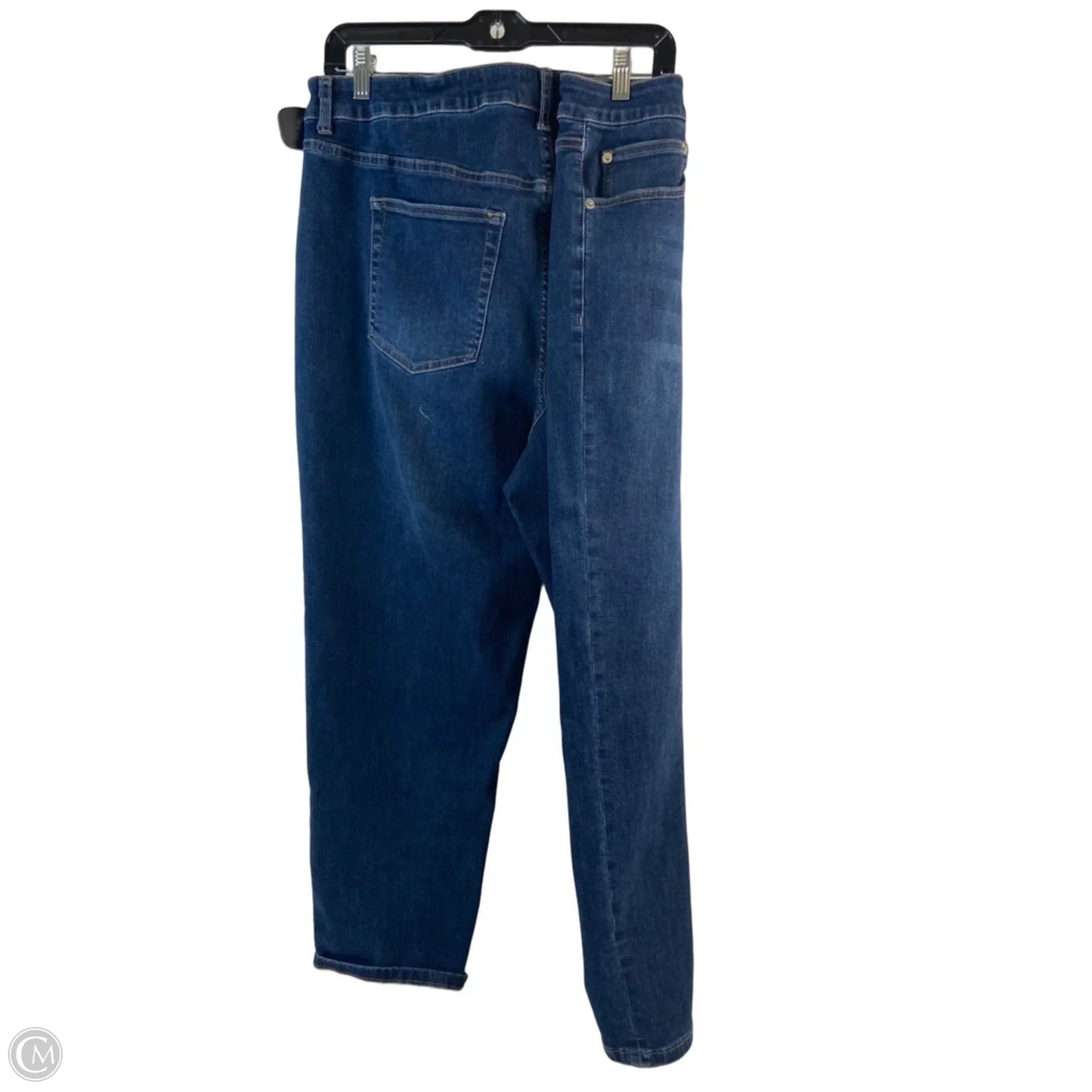 Jeans Straight By Eloquii In Blue Denim, Size: 20