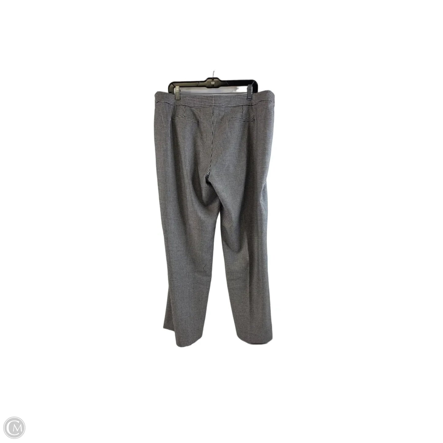 Pants Dress By Carlisle In Black & White, Size: 16