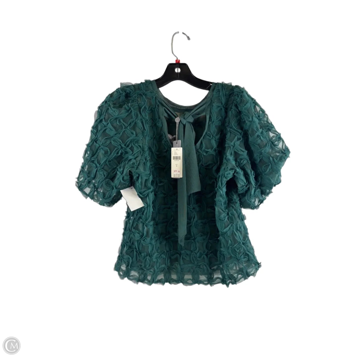 Top Short Sleeve By Clothes Mentor In Green, Size: S