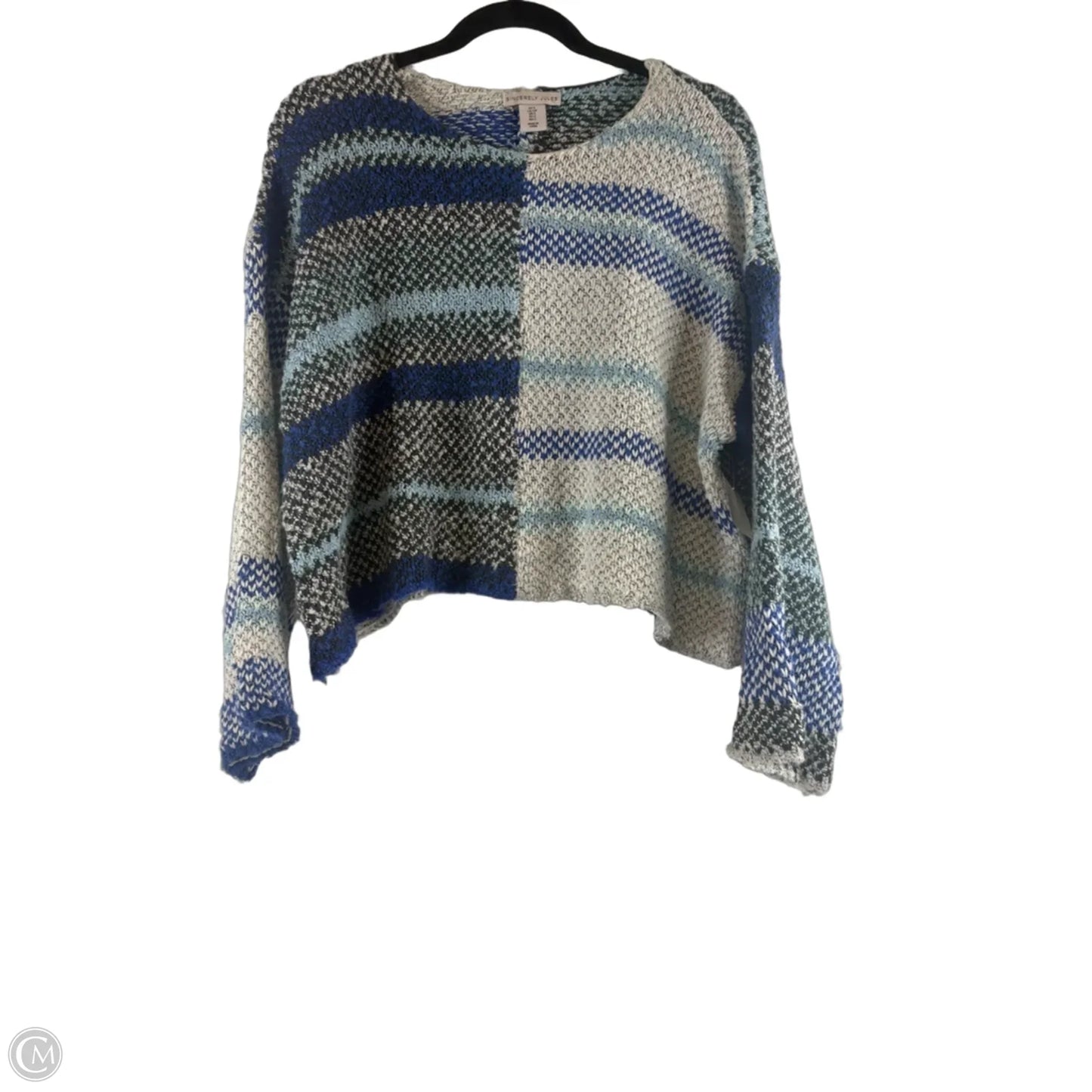 Sweater By Sincerely Jules In Blue & White, Size: S