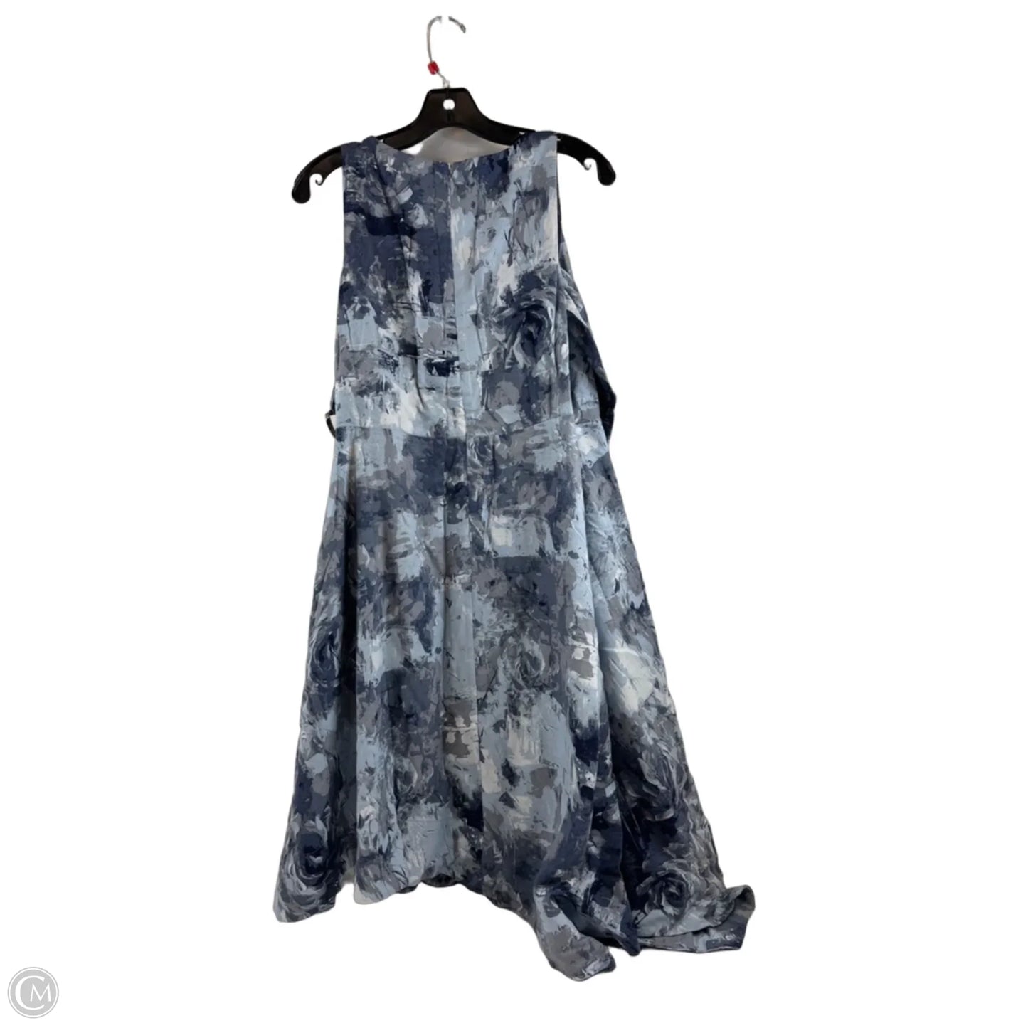 Dress Casual Midi By Clothes Mentor In Blue, Size: M