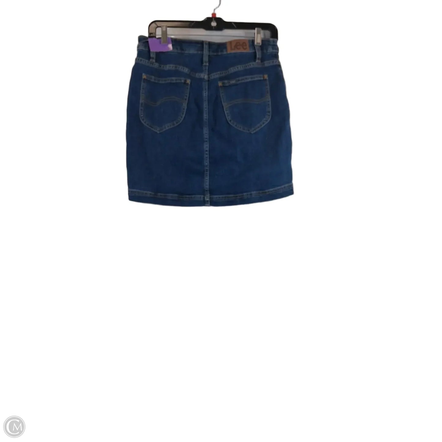 Skirt Midi By Lee In Blue Denim, Size: 8