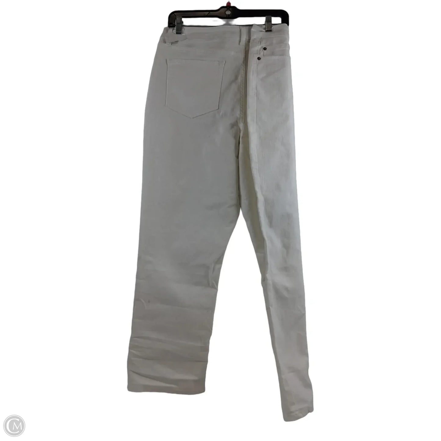 Jeans Designer By Frye In White Denim, Size: 16