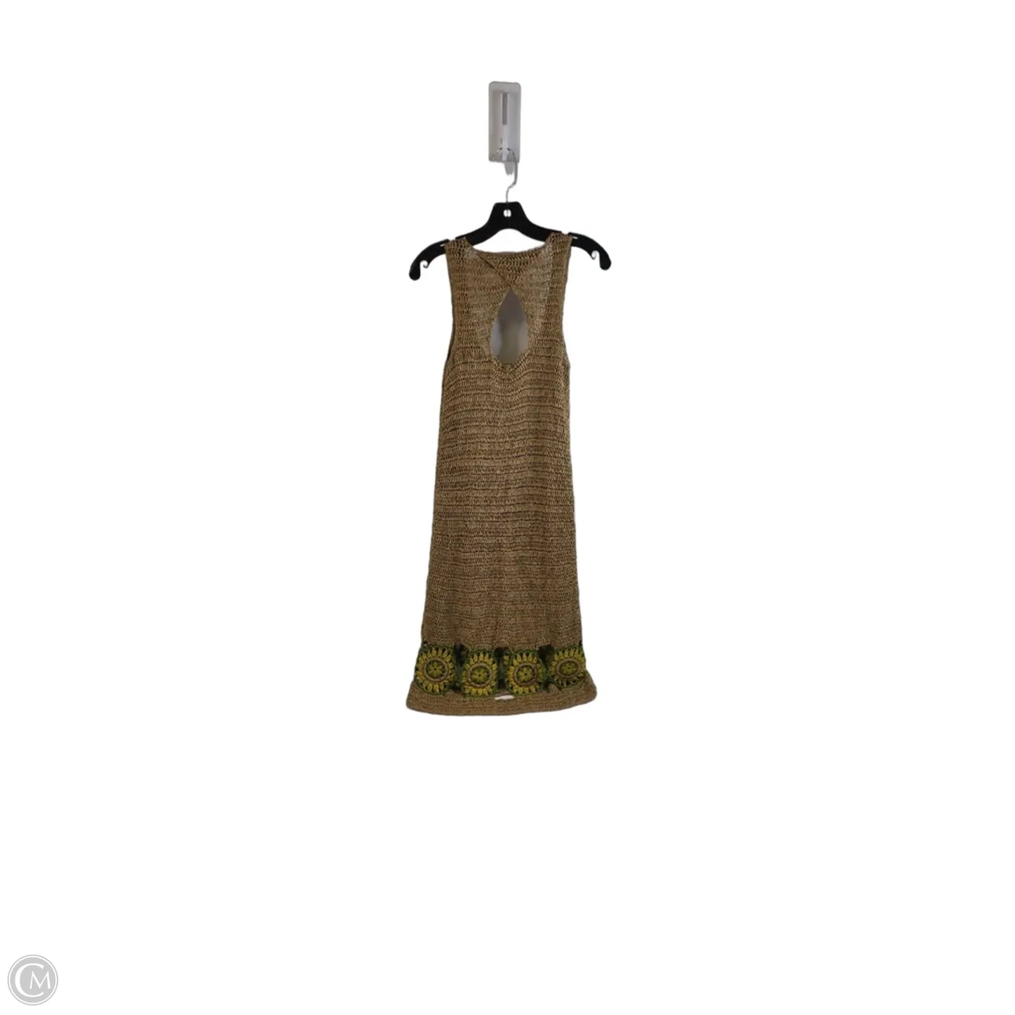 Dress Casual Midi By Knitted And Knotted In Tan, Size: S