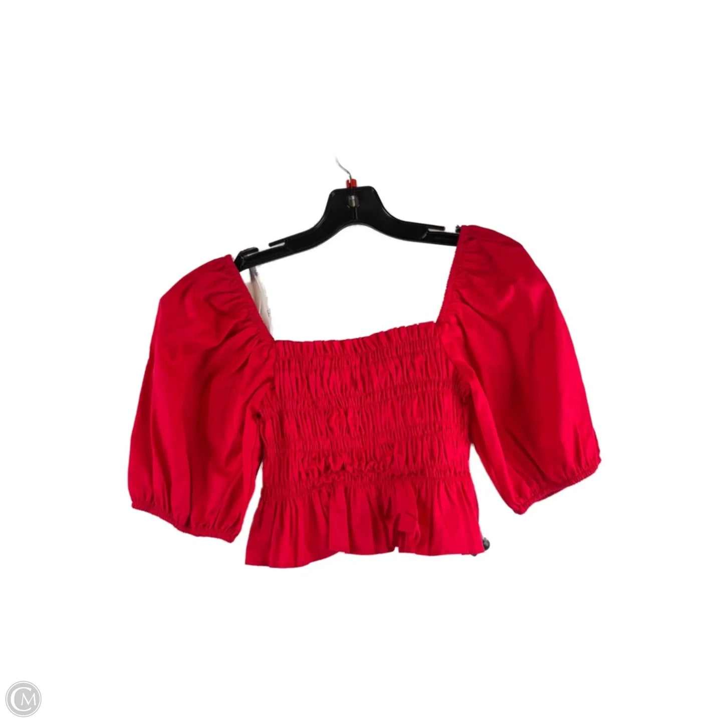 Top Short Sleeve By Lulus In Red, Size: S