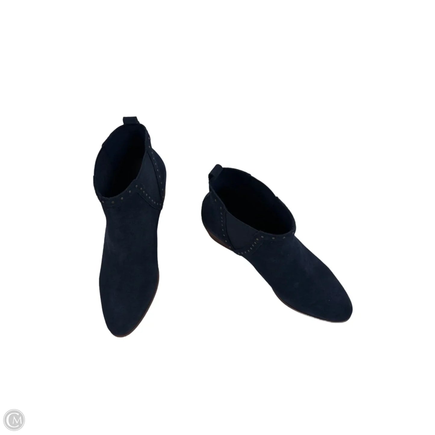 Boots Ankle Heels By Skechers In Navy, Size: 7.5