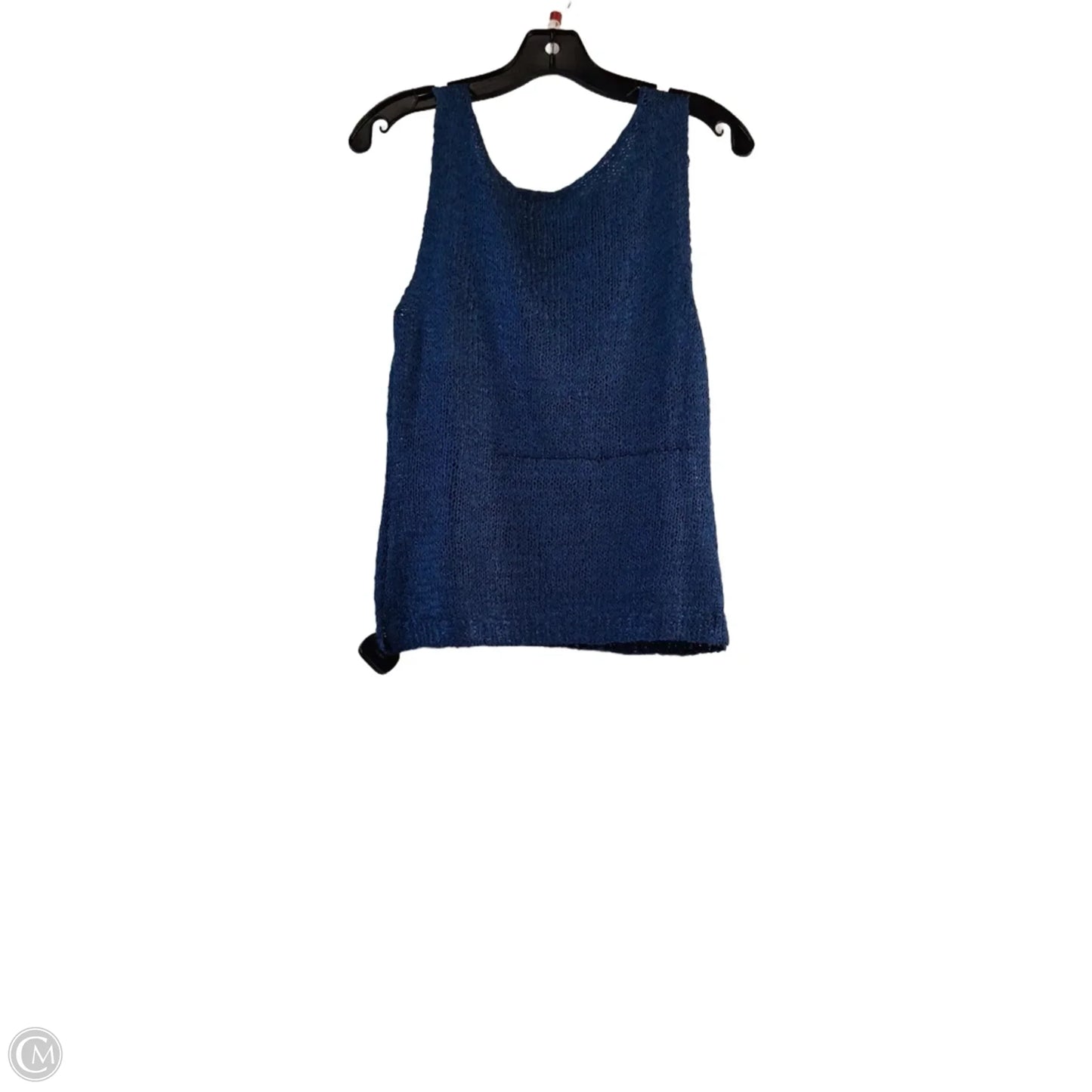 Top Sleeveless Basic By Nic + Zoe In Blue, Size: Mp