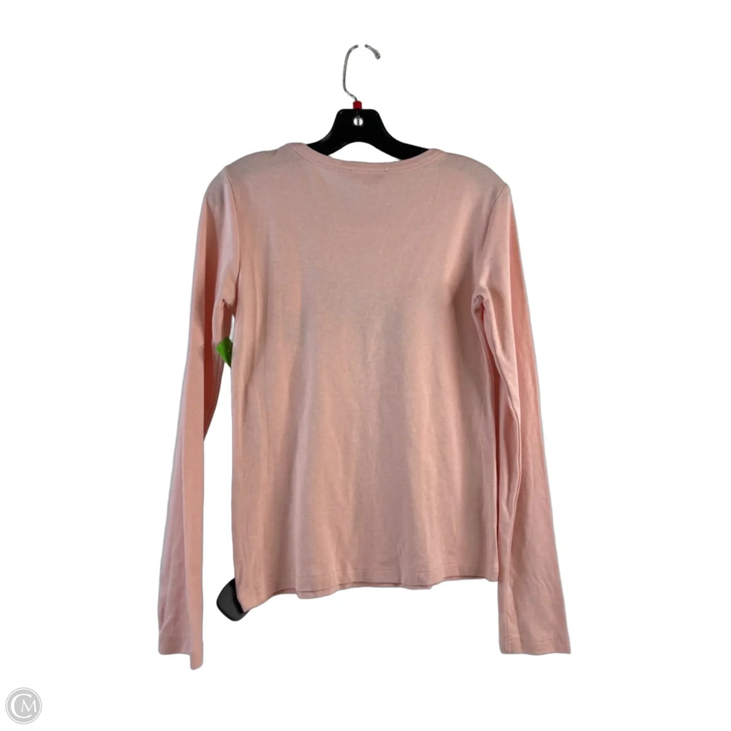 Top Long Sleeve Designer By See By Chloe In Pink, Size: M